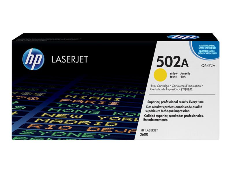 HP 502A Origineel Geel 1 stuk(s)