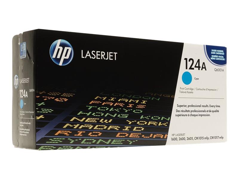 HP 124A Origineel Cyaan 1 stuk(s)