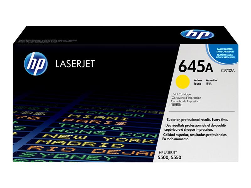 HP 645A Origineel Geel 1 stuk(s)