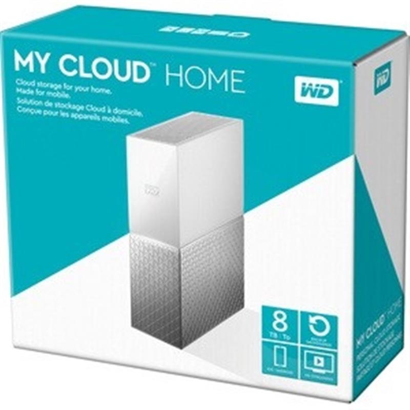 WD NAS 3.5 USB3 8TB My Cloud Home