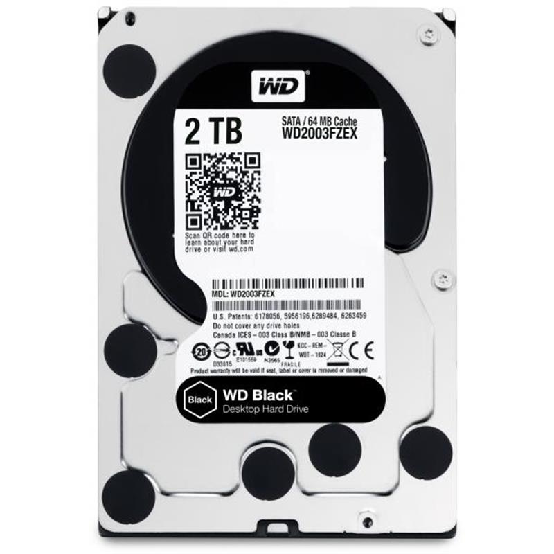 WD HD3.5 SATA3 2TB WD2003FZEX/ 7.2k (Di)