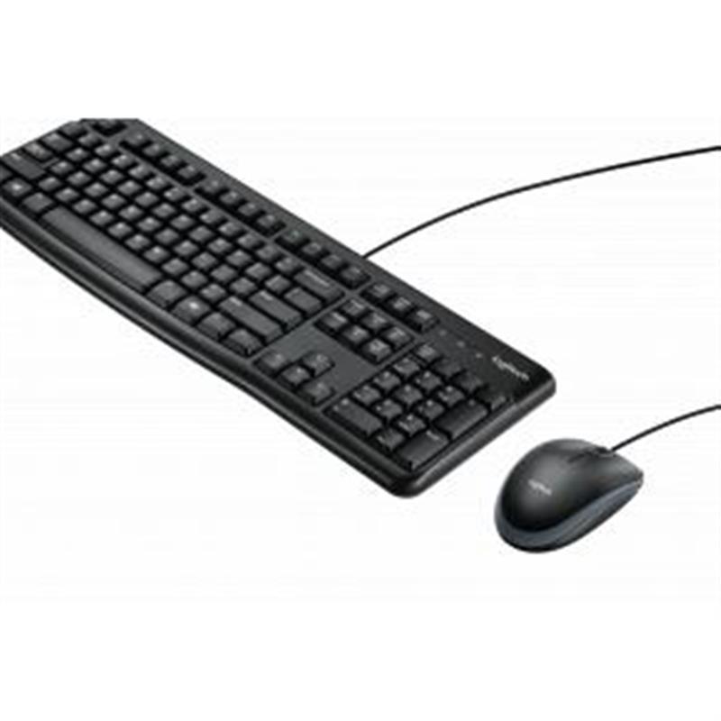 Logitech Desktop MK120 toetsenbord USB QWERTY US International Zwart