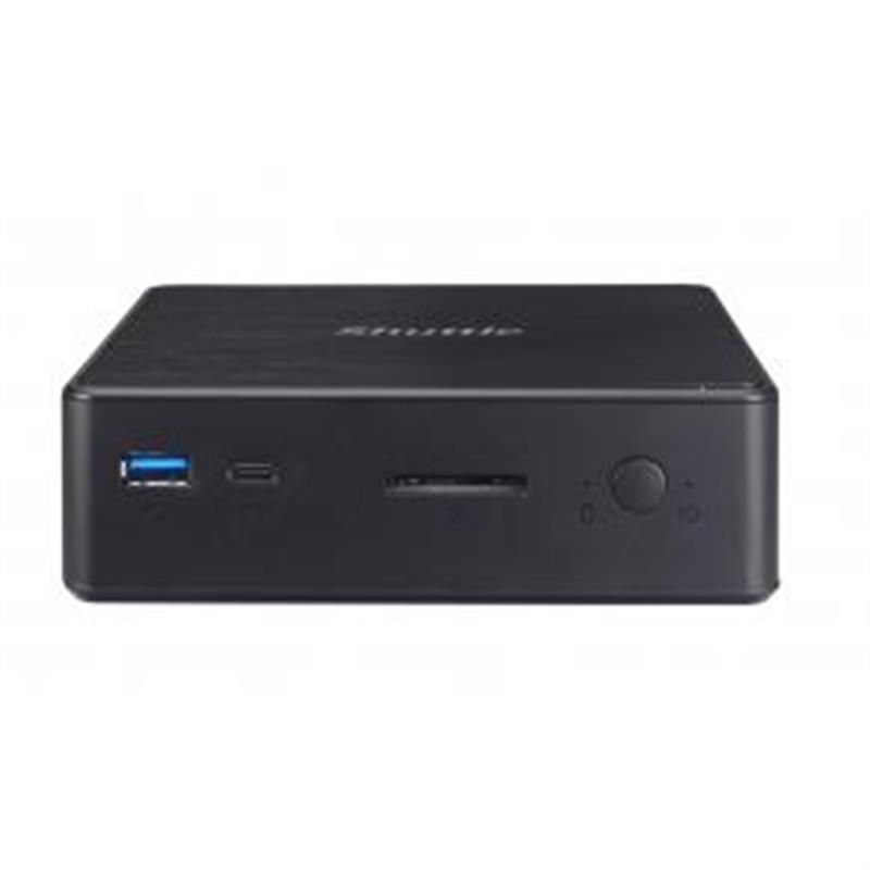 Shuttle XP? slim NC10U PC/workstation barebone 4205U 1,8 GHz Zwart Intel SoC FCBGA1528