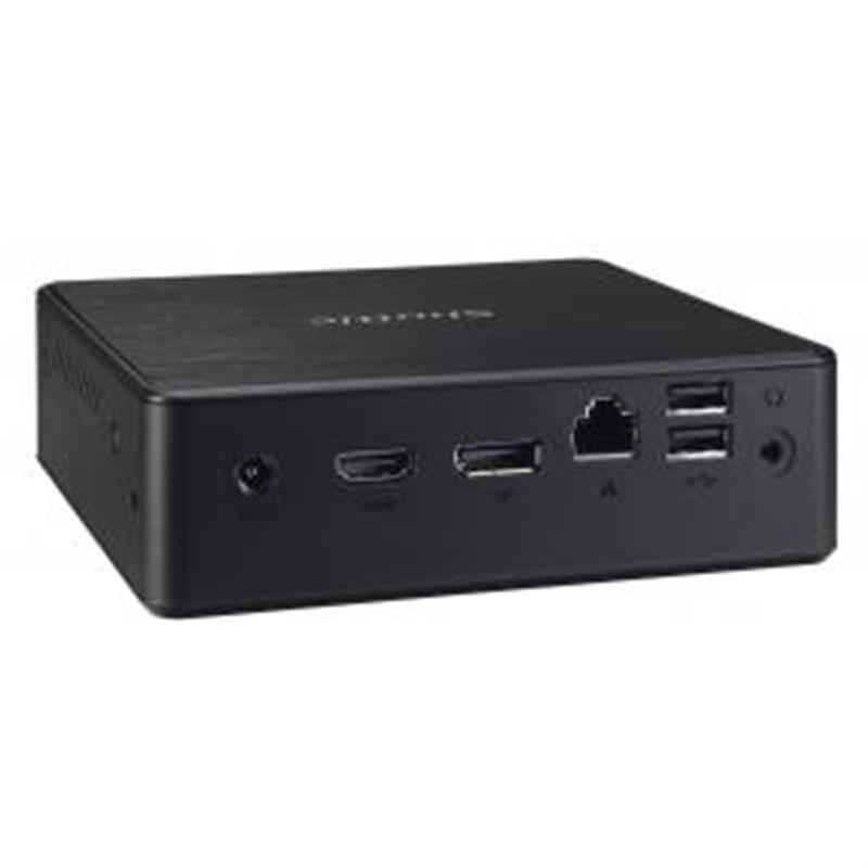 Shuttle XP? slim NC10U PC/workstation barebone 4205U 1,8 GHz Zwart Intel SoC FCBGA1528