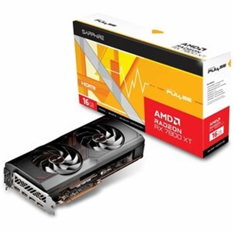 Sapphire VGA 16GB RX7800XT PULSE GAMING  2xHDMI/2xDP PULSE AMD RADEON RX 7800 XT GAMING 16GB GDDR6