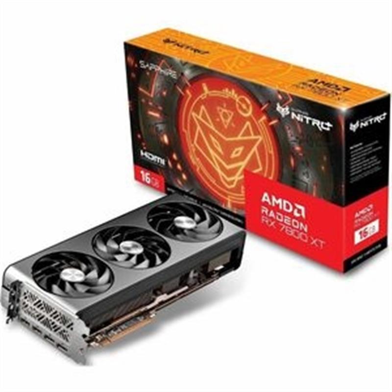 Sapphire VGA 16GB RX7800XT NITRO+ GAMING OC  2xHDMI/2xDP NITRO+ AMD RADEON RX 7800 XT GAMING OC 16GB GDDR6