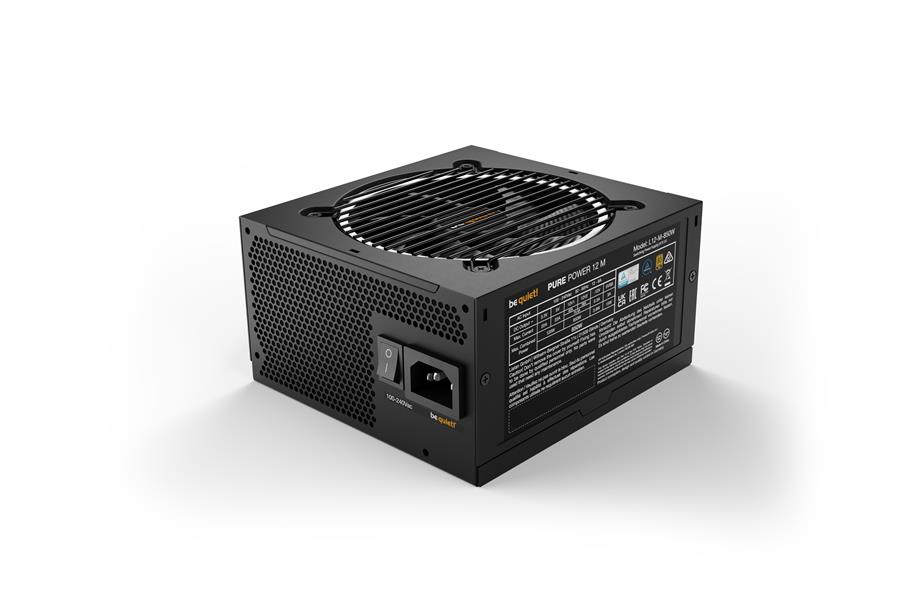 be quiet! Pure Power 12 M power supply unit 850 W 20+4 pin ATX ATX Zwart