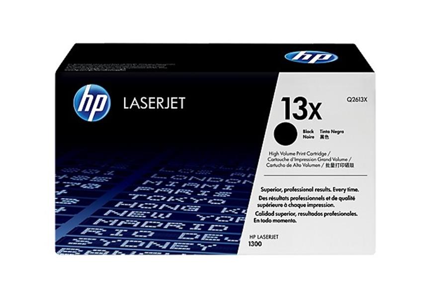 HP 13X Origineel Zwart 1 stuk(s)