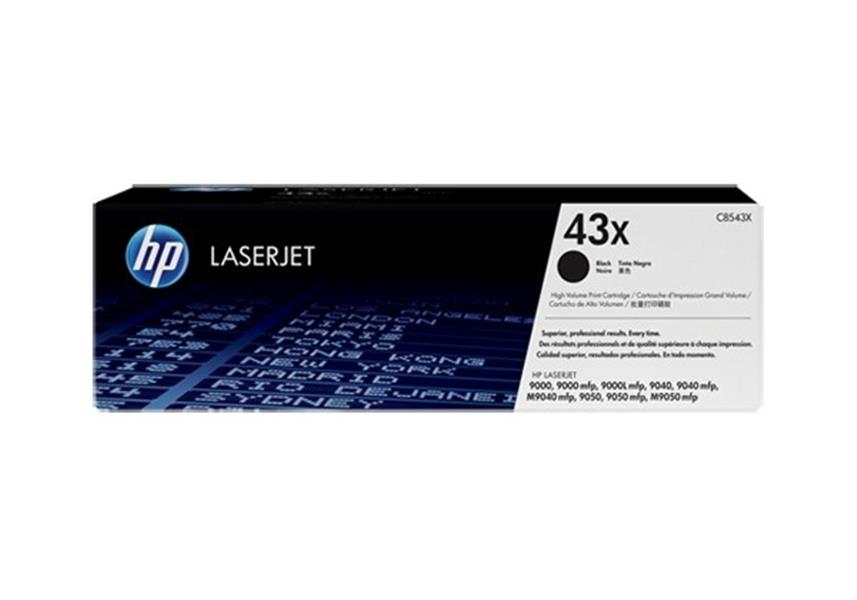 HP 43X Origineel Zwart 1 stuk(s)