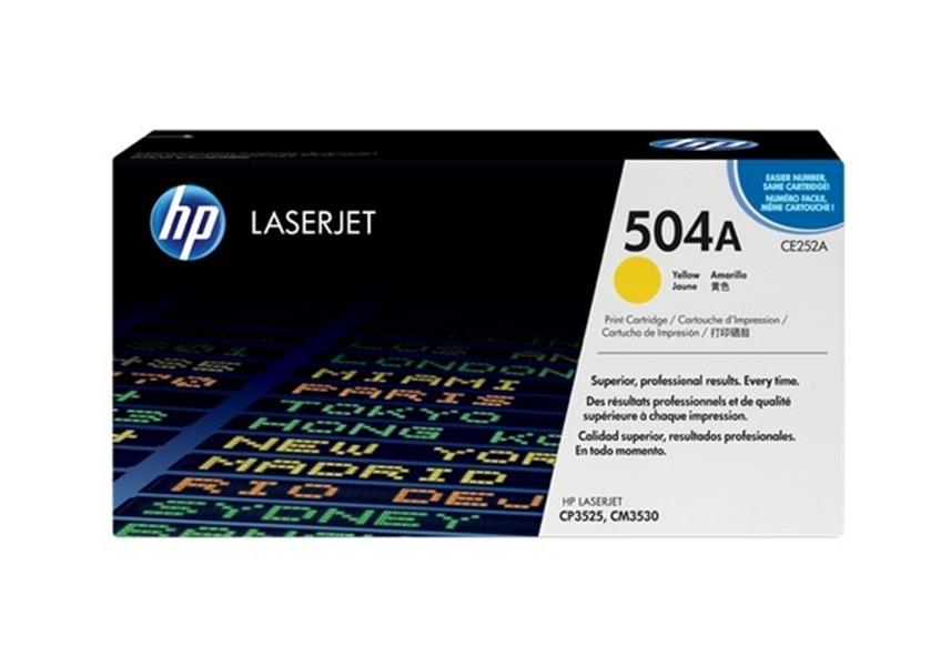 HP 504A Origineel Geel 1 stuk(s)