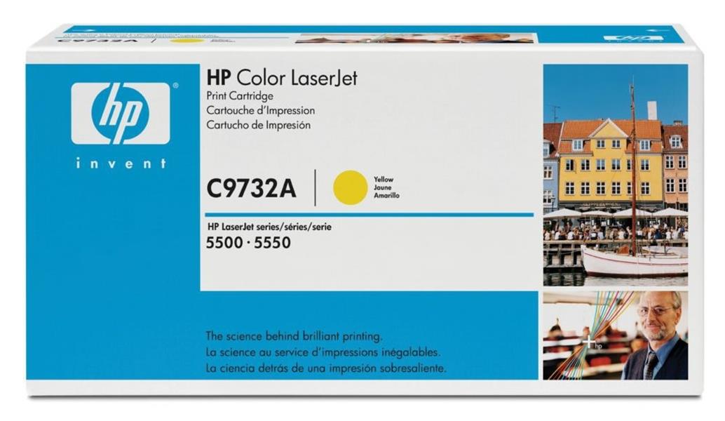 HP 645A Origineel Geel 1 stuk(s)