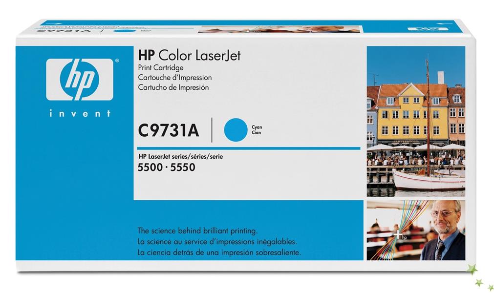 HP 645A Origineel Cyaan 1 stuk(s)