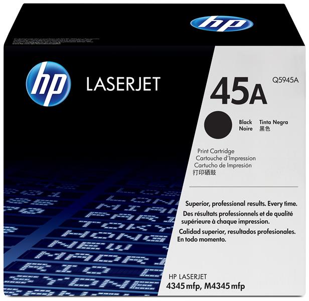 HP 45A Origineel Zwart 1 stuk(s)