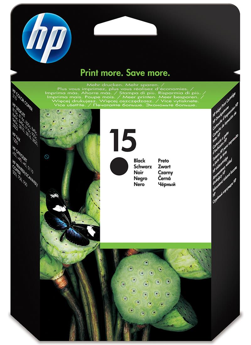 HP 15 Origineel Zwart 1 stuk(s)