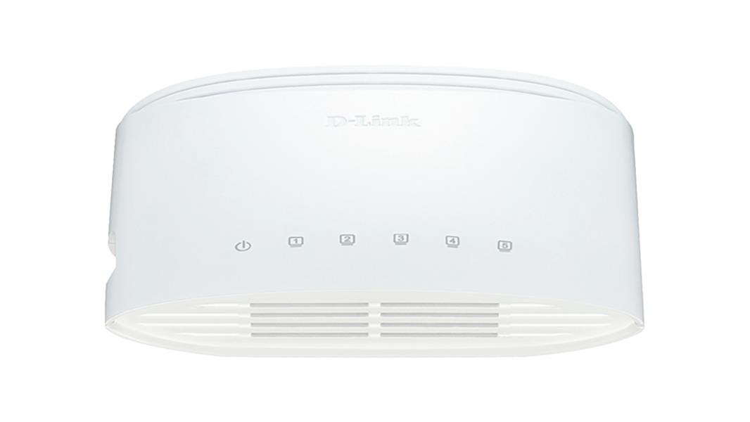 D-Link DGS-1005D/E netwerk-switch Unmanaged L2 Gigabit Ethernet (10/100/1000) Wit