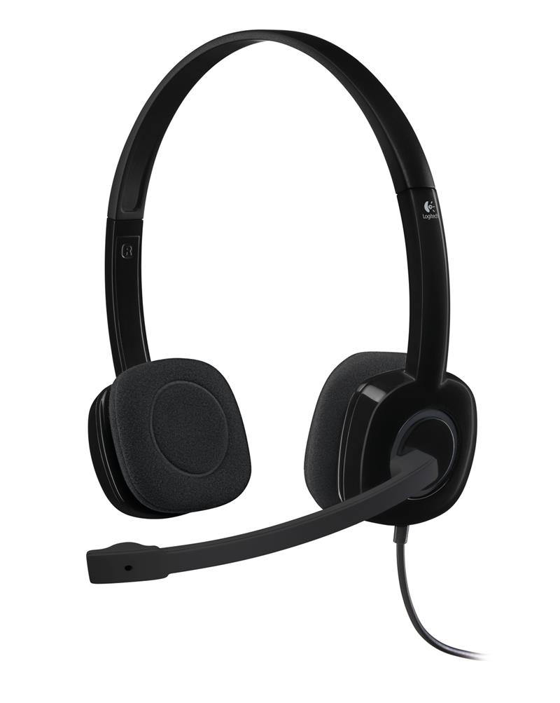 Logitech H151 Headset Hoofdband Zwart