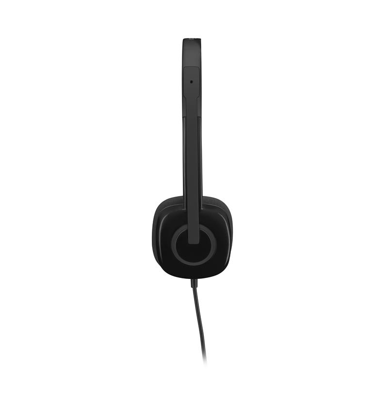 Logitech H151 Headset Hoofdband Zwart