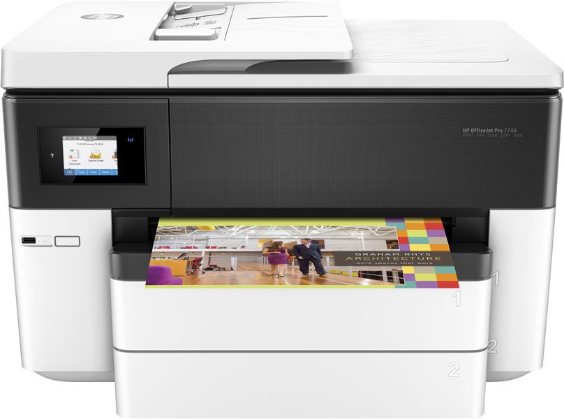 HP OfficeJet Pro 7740 Thermische inkjet A3 4800 x 1200 DPI 22 ppm Wi-Fi