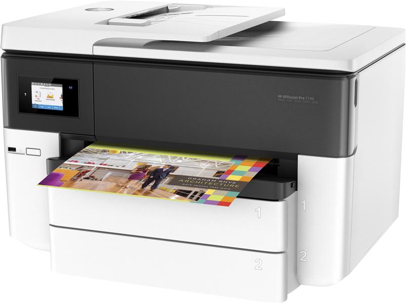 HP OfficeJet Pro 7740 Thermische inkjet A3 4800 x 1200 DPI 22 ppm Wi-Fi