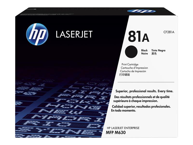 HP 81A Origineel Zwart 1 stuk(s)