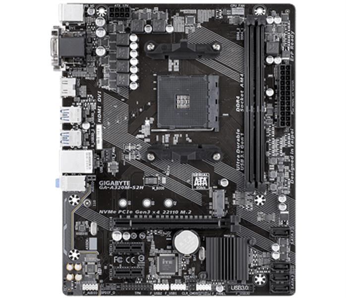 GIGA GA-A320M-S2H AM4/DDR4/µATX