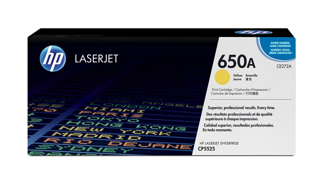 HP 650A Origineel Geel 1 stuk(s)