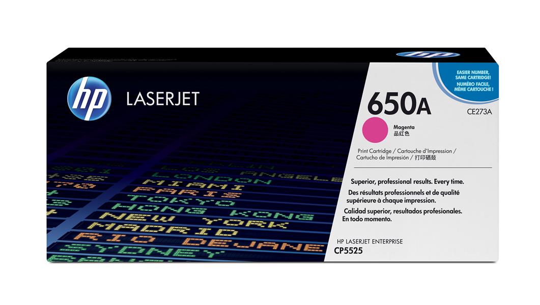 HP 650A Origineel Magenta 1 stuk(s)