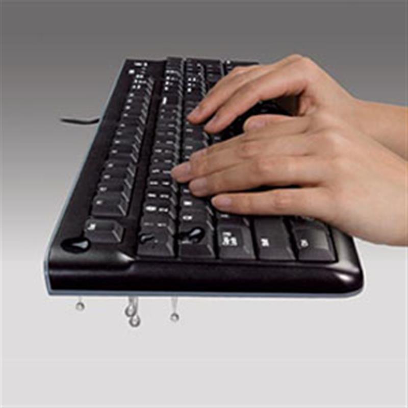 Logitech Desktop MK120 toetsenbord USB QWERTY US International Zwart