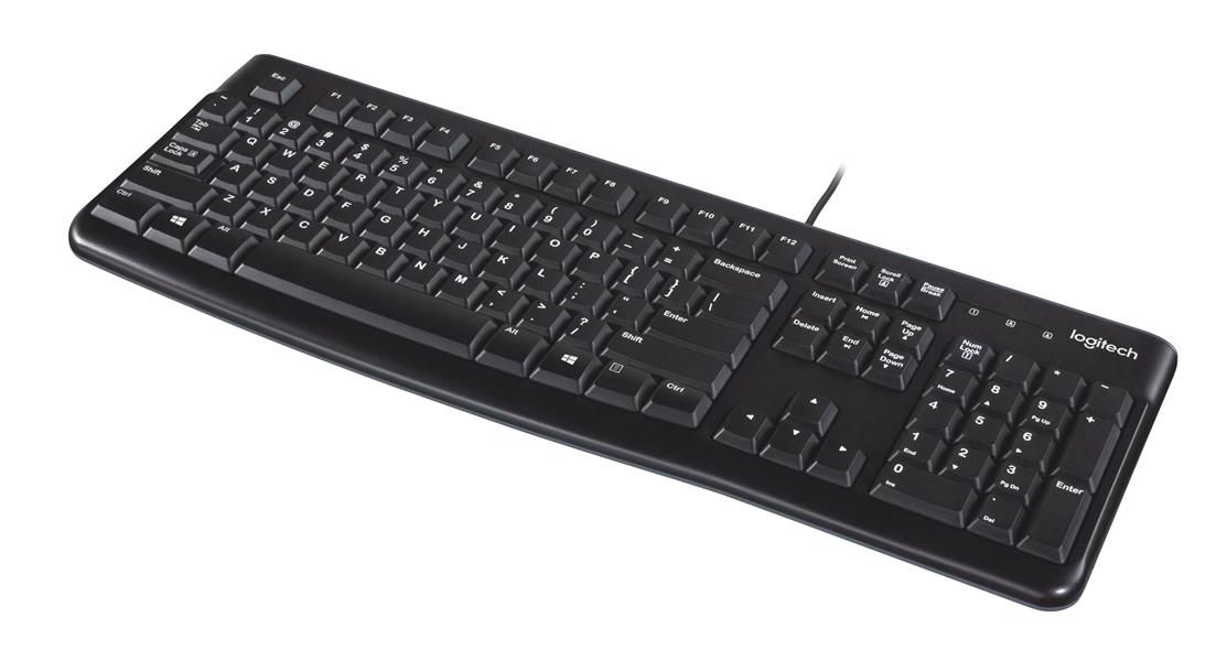 Logitech Keyboard K120 for Business toetsenbord USB QWERTY US International Zwart