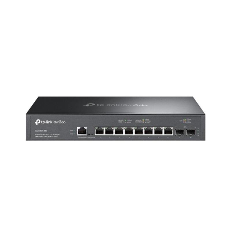 TP-Link Omada SG3210X-M2 netwerk-switch Managed L2+ 2.5G Ethernet (100/1000/2500) 1U Zwart