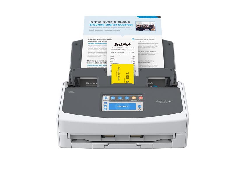 Fujitsu ScanSnap iX1500 600 x 600 DPI ADF-/handmatige invoer scanner Wit A3