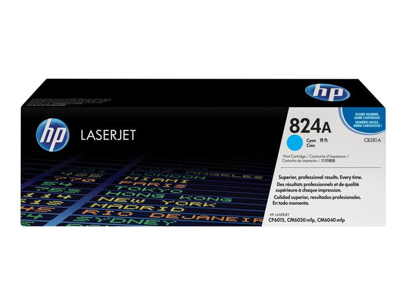 HP 824A Origineel Cyaan 1 stuk(s)