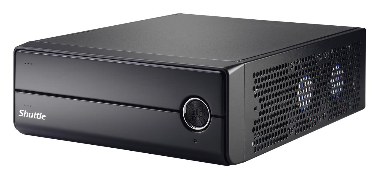 Shuttle XP? slim XH310RV PC/workstation barebone Zwart Intel® H310 LGA 1151 (Socket H4)