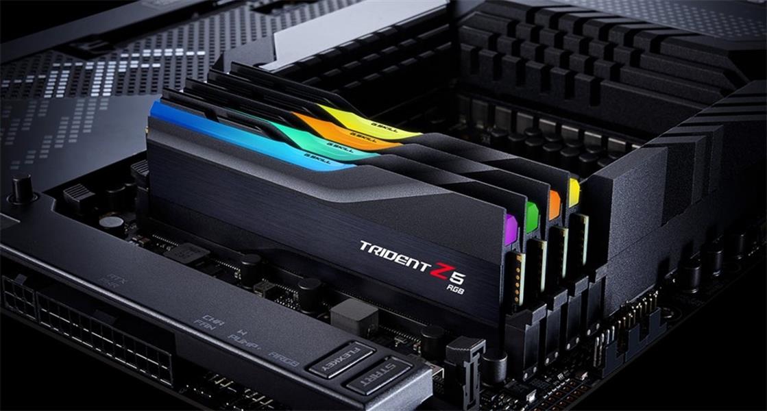G.Skill DDR5 RAM 32GB (2x16GB Dual-Kit) PC6000 CL36 32TZ5RK RGB  Trident Z5 RGB (Intel optimiert)
