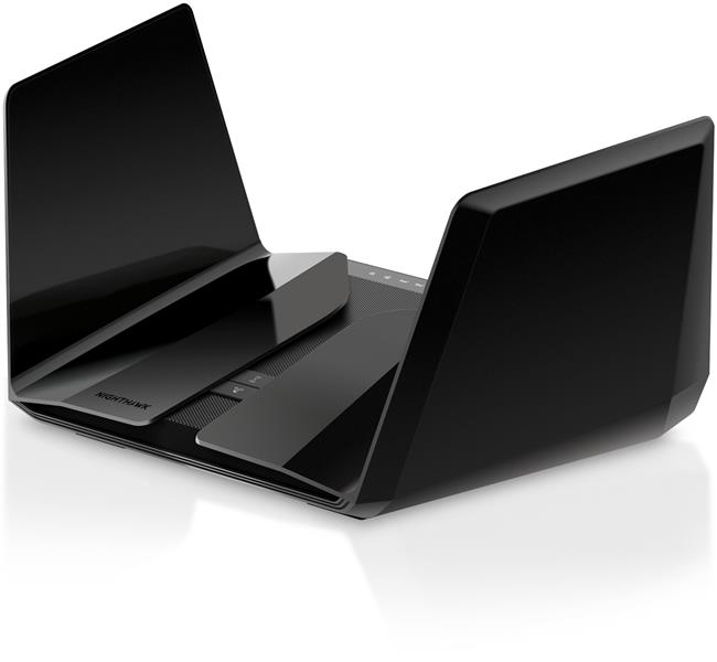 Netgear RAX200 draadloze router Tri-band (2.4 GHz / 5 GHz / 5 GHz) Gigabit Ethernet Zwart