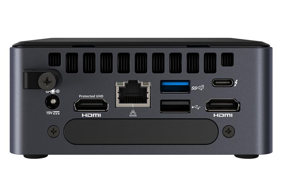 Intel NUC BKNUC8V5PNH PC/workstation barebone 0,69L maat pc Zwart BGA 1528 i5-8365U 1,6 GHz