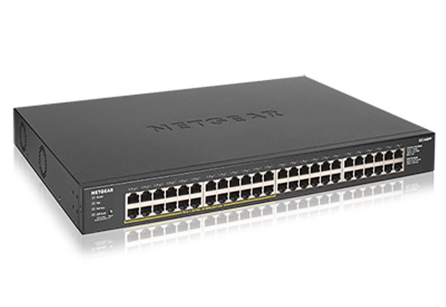 Netgear GS348PP Unmanaged Gigabit Ethernet (10/100/1000) Zwart Power over Ethernet (PoE)