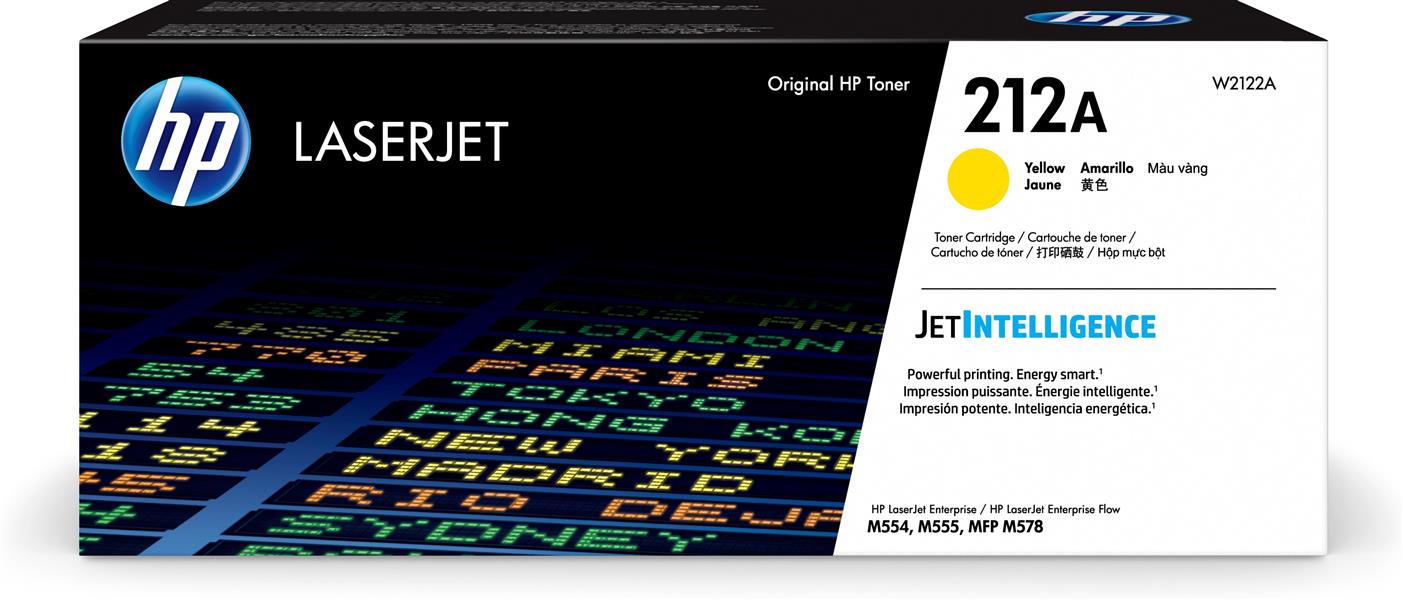 HP 212A Origineel Geel 1 stuk(s)