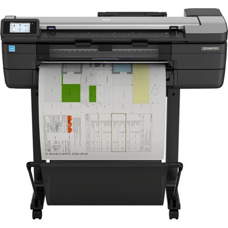 HP Designjet T830 24 grootformaat-printer Wifi Inkjet Kleur 2400 x 1200 DPI 610 x 1897 mm Ethernet LAN