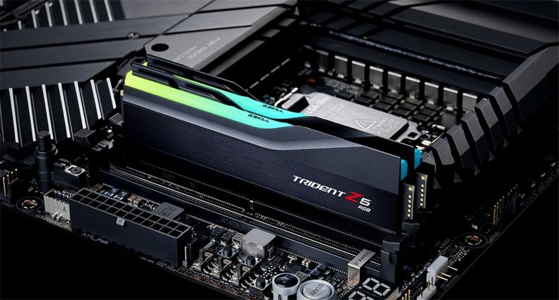 G.Skill DDR5 RAM 32GB (2x16GB Dual-Kit) PC6000 CL36 32TZ5RK RGB  Trident Z5 RGB (Intel optimiert)