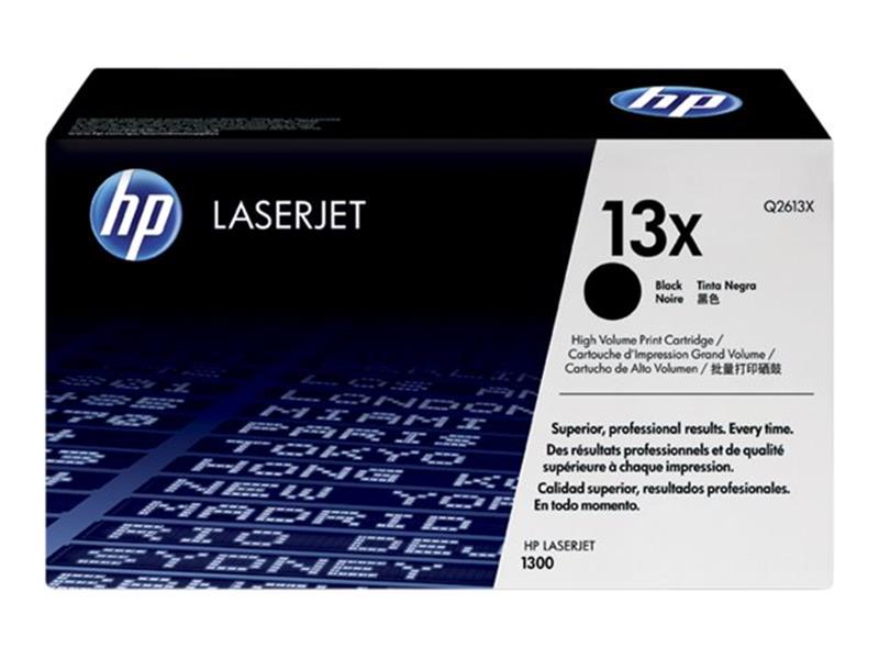 HP 13X Origineel Zwart 1 stuk(s)
