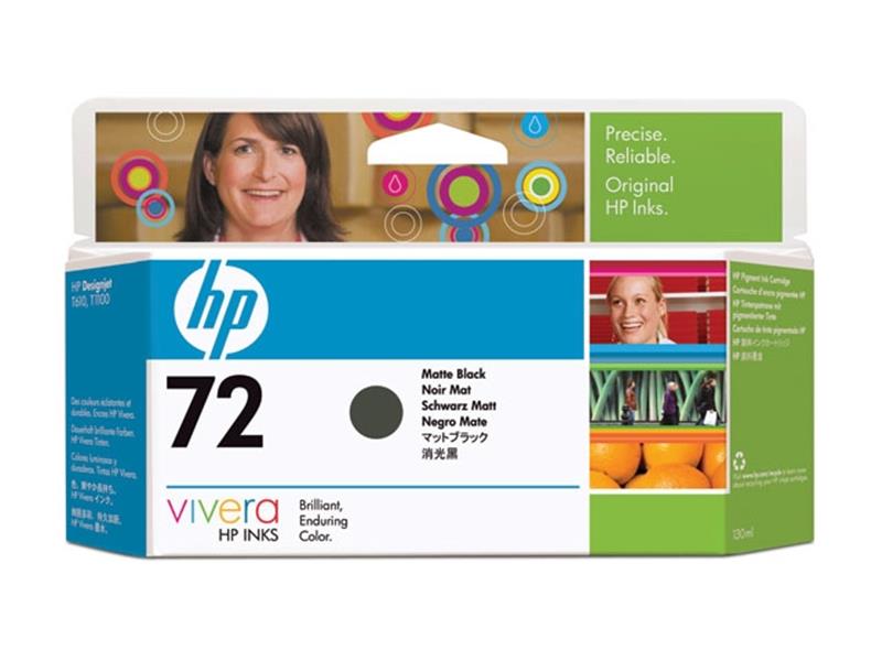 HP 72 Origineel Mat Zwart