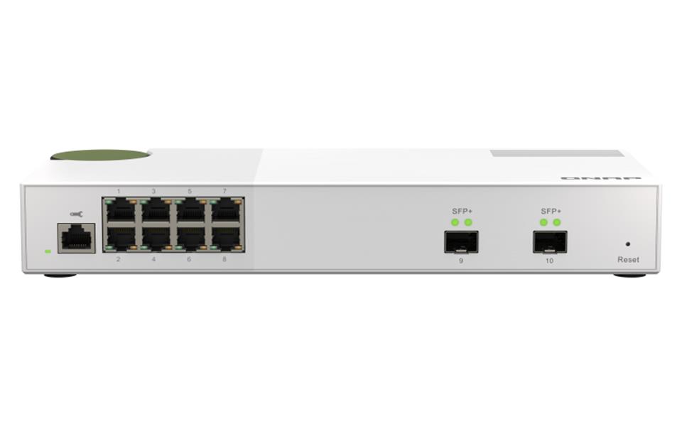QNAP QSW-M2108-2S netwerk-switch Managed Grijs