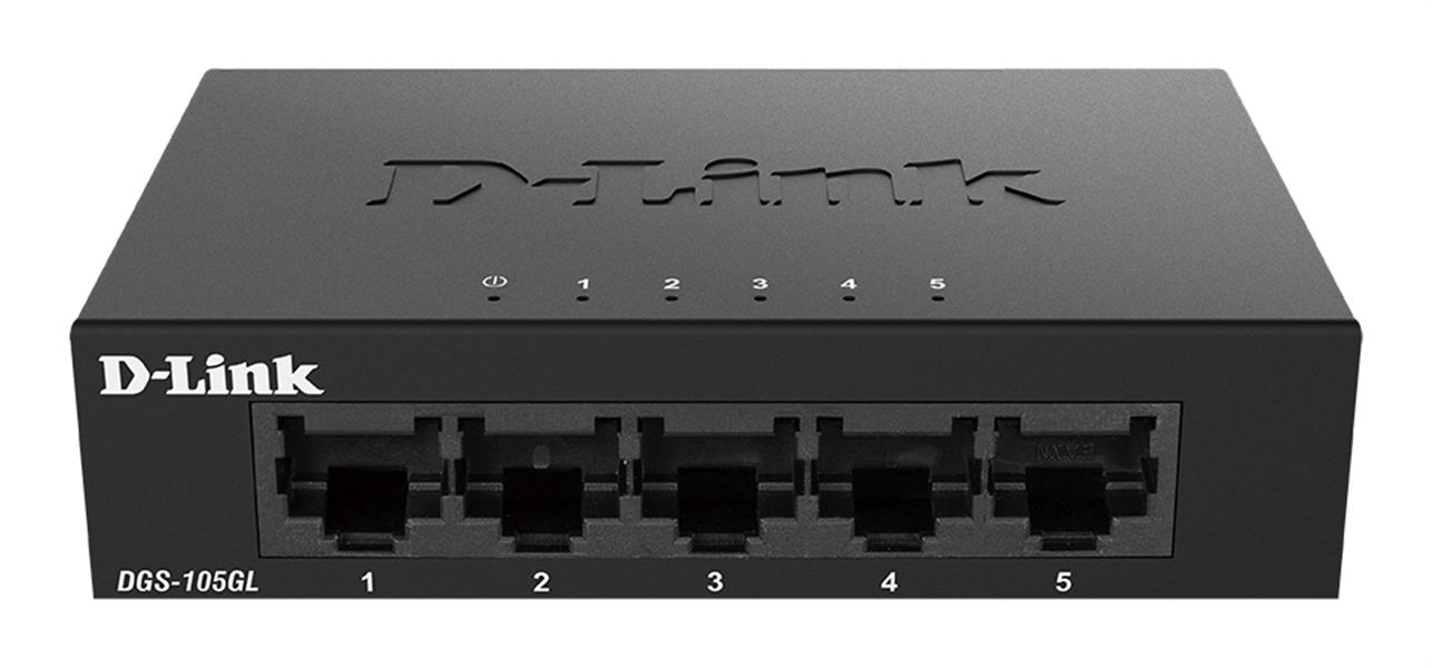 D-Link 5-Port Gigabit Ethernet Metal Unmanaged