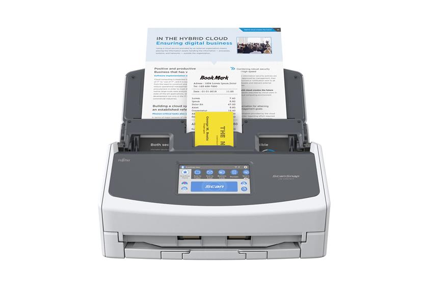 Fujitsu IX1600 ADF-/handmatige invoer scanner 600 x 600 DPI A4 Zwart, Wit