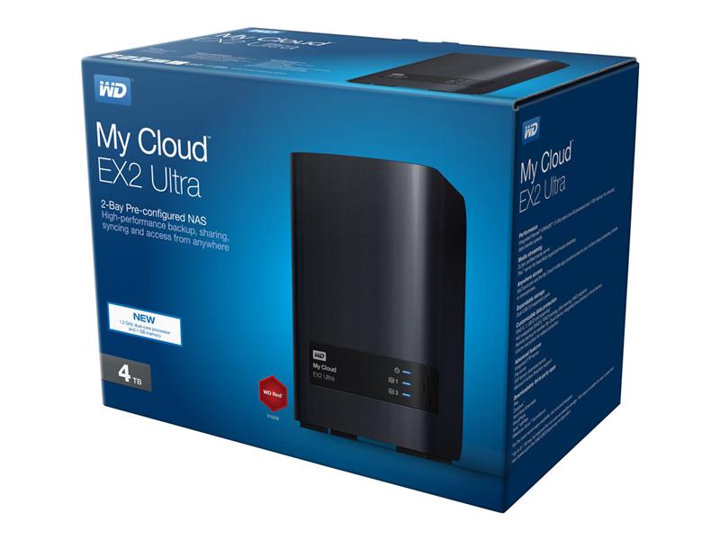 WD MY Cloud EX2 Ultra NAS 4TB 2-Bay