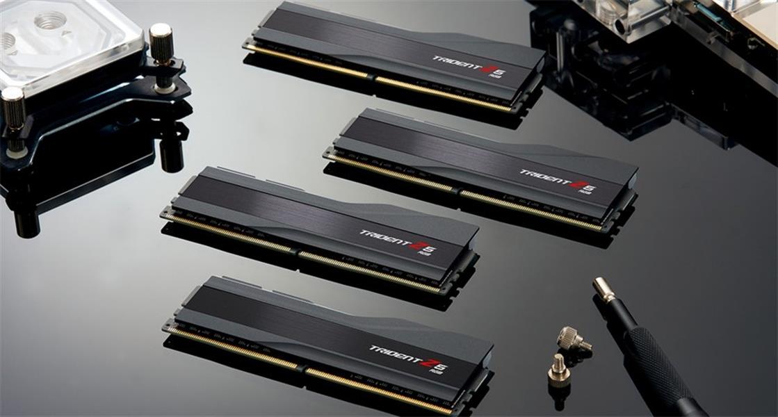 G.Skill DDR5 RAM 32GB (2x16GB Dual-Kit) PC6000 CL36 32TZ5RK RGB  Trident Z5 RGB (Intel optimiert)
