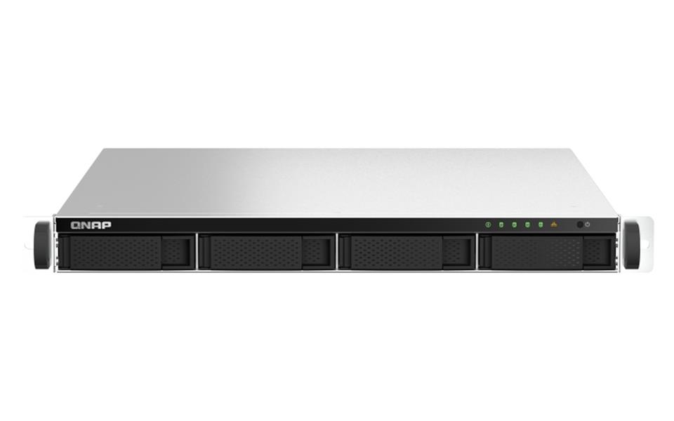 QNAP TS-464U-RP NAS Rack (1U) Ethernet LAN Zwart