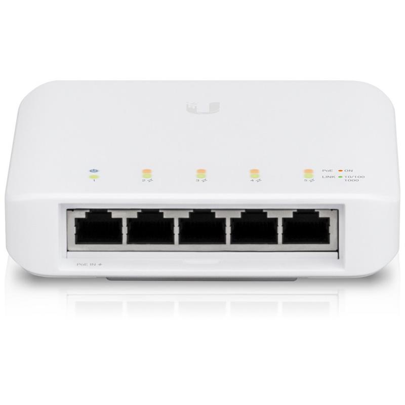 Ubiquiti Networks UniFi USW Flex Mini Managed Gigabit Ethernet (10/100/1000) Power over Ethernet (PoE) Wit