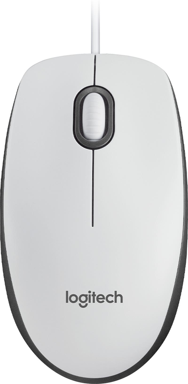 LOGI Mouse M100 - WHITE - EMEA